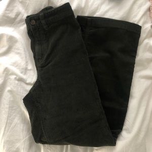 Olive corduroy pants